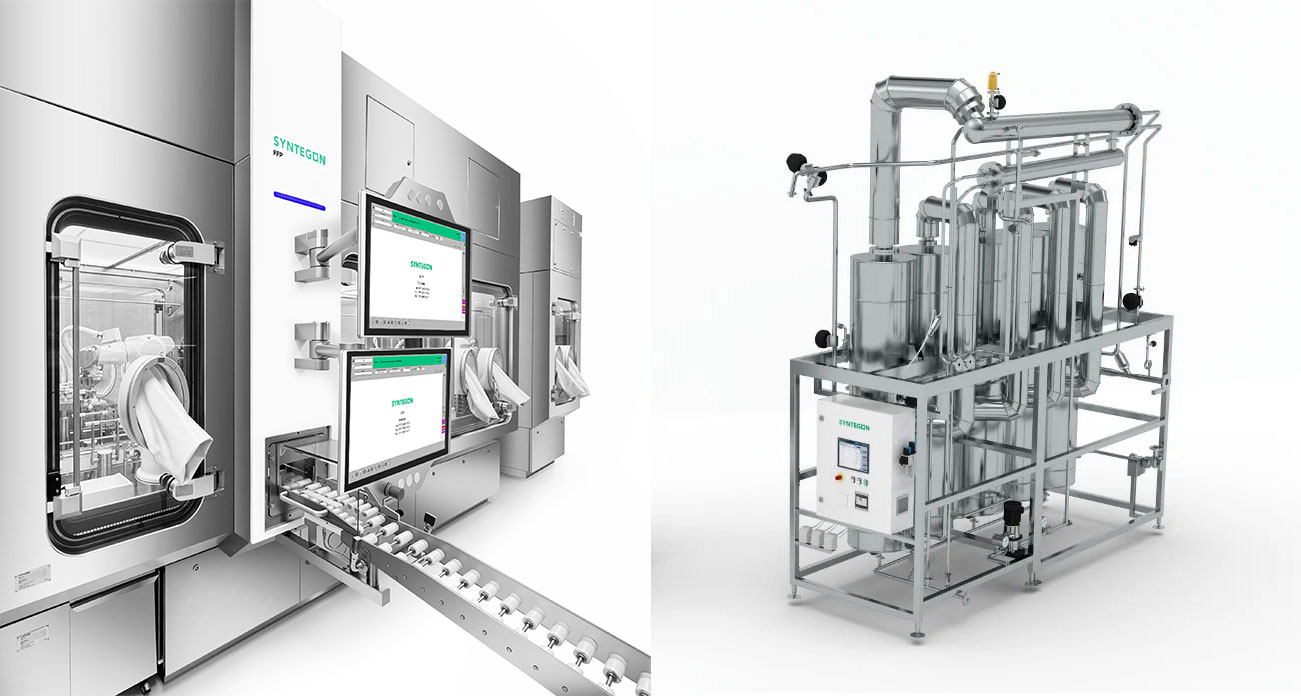 Syntegon machines in the production